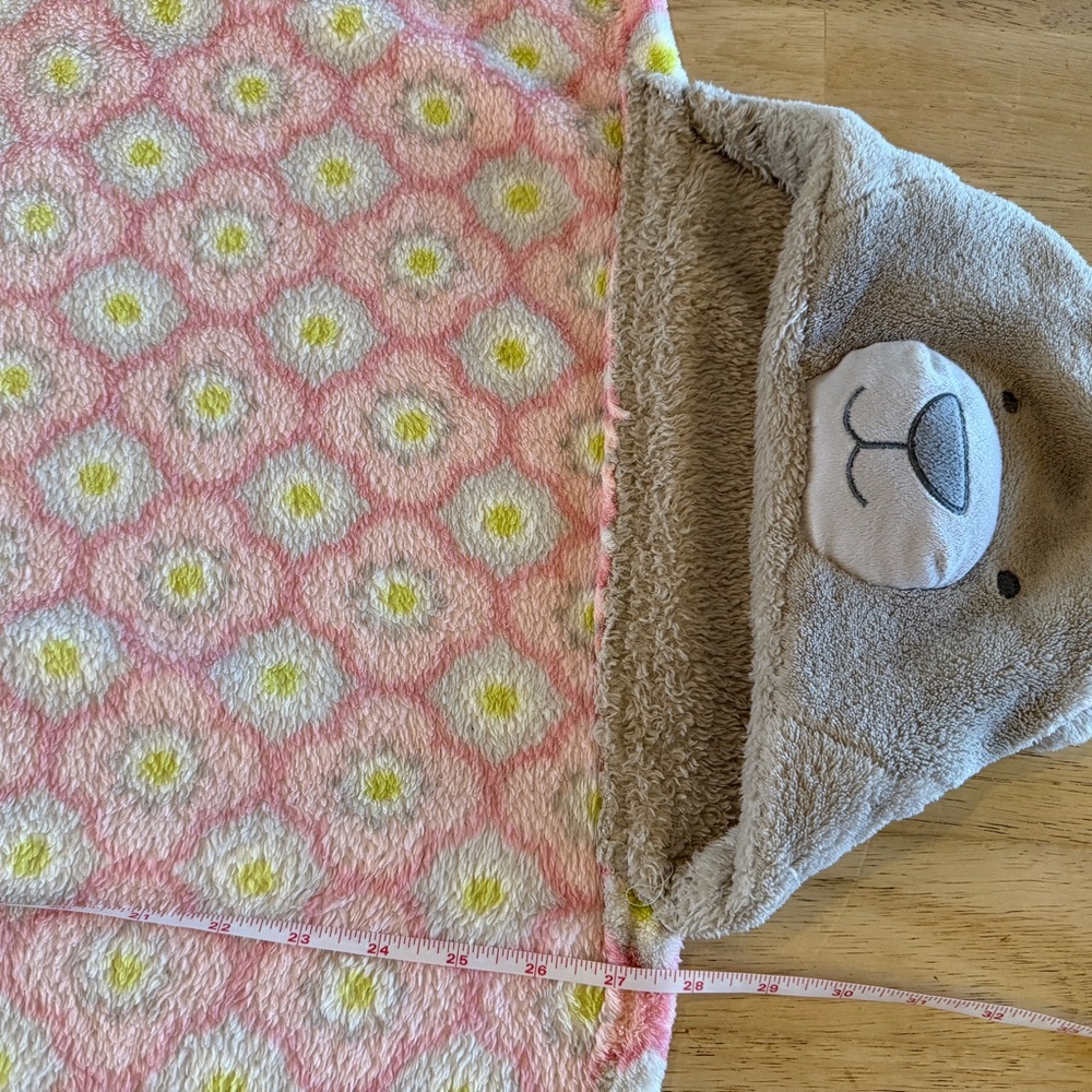 Blankets & Beyond Hooded Baby & Toddler Blanket - Bear Hooded Blanket, EUC! - Picture 12 of 16